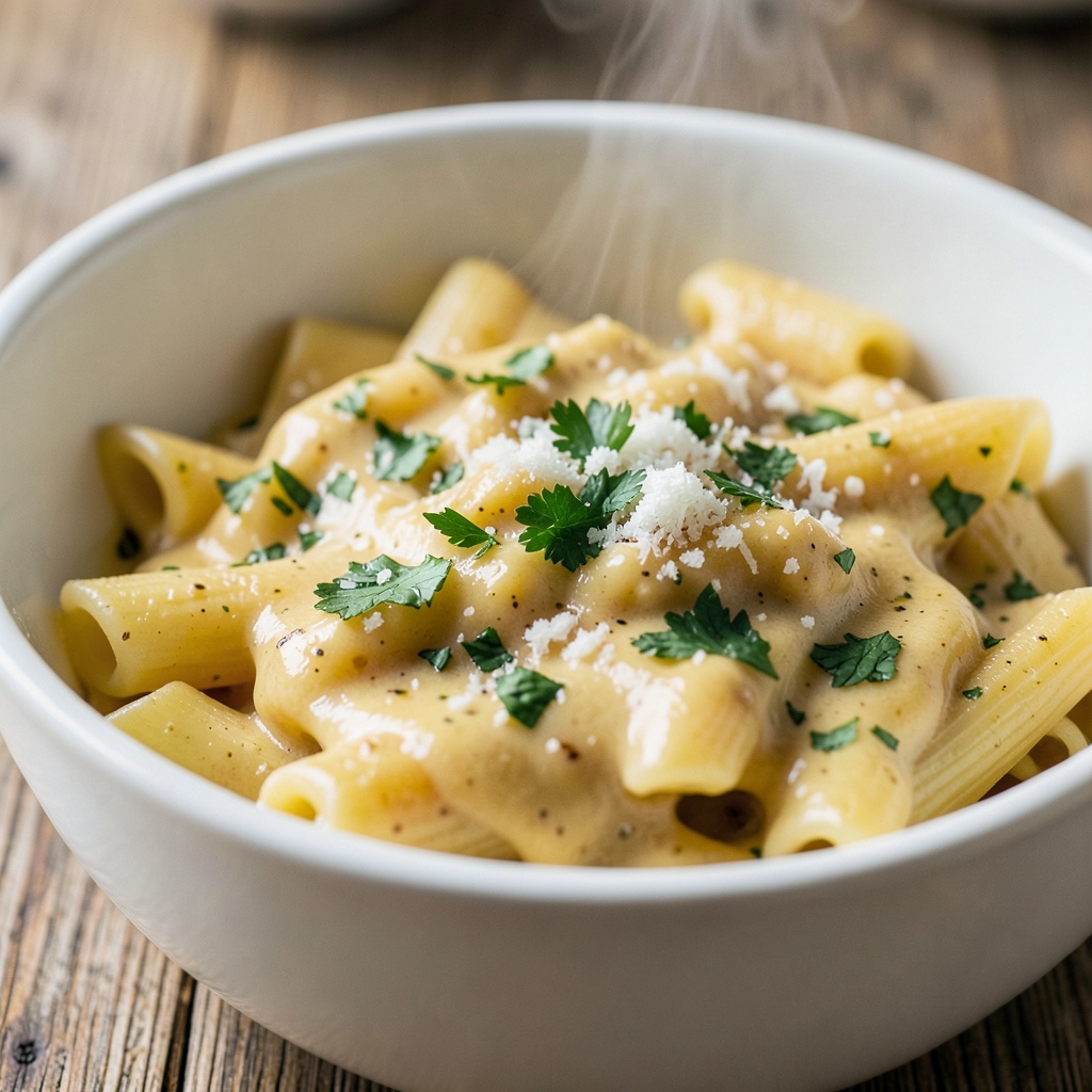 Creamy Garlic Parmesan Pasta