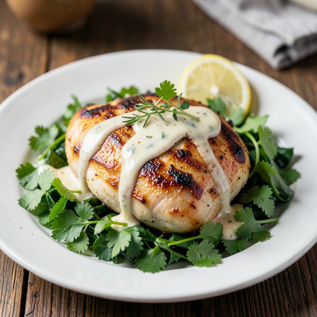 Creamy Herbed Yogurt Chicken