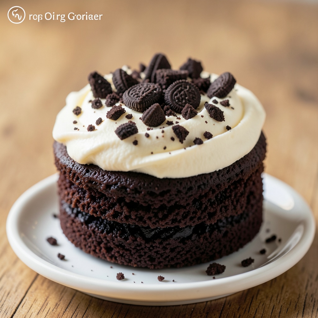 Mini Oreo Cake for One
