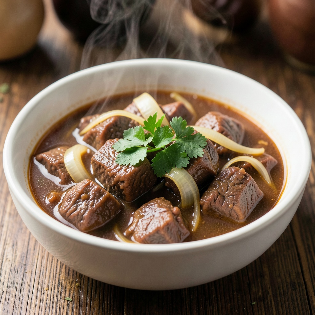 Caramelized Onion and Beef Stew