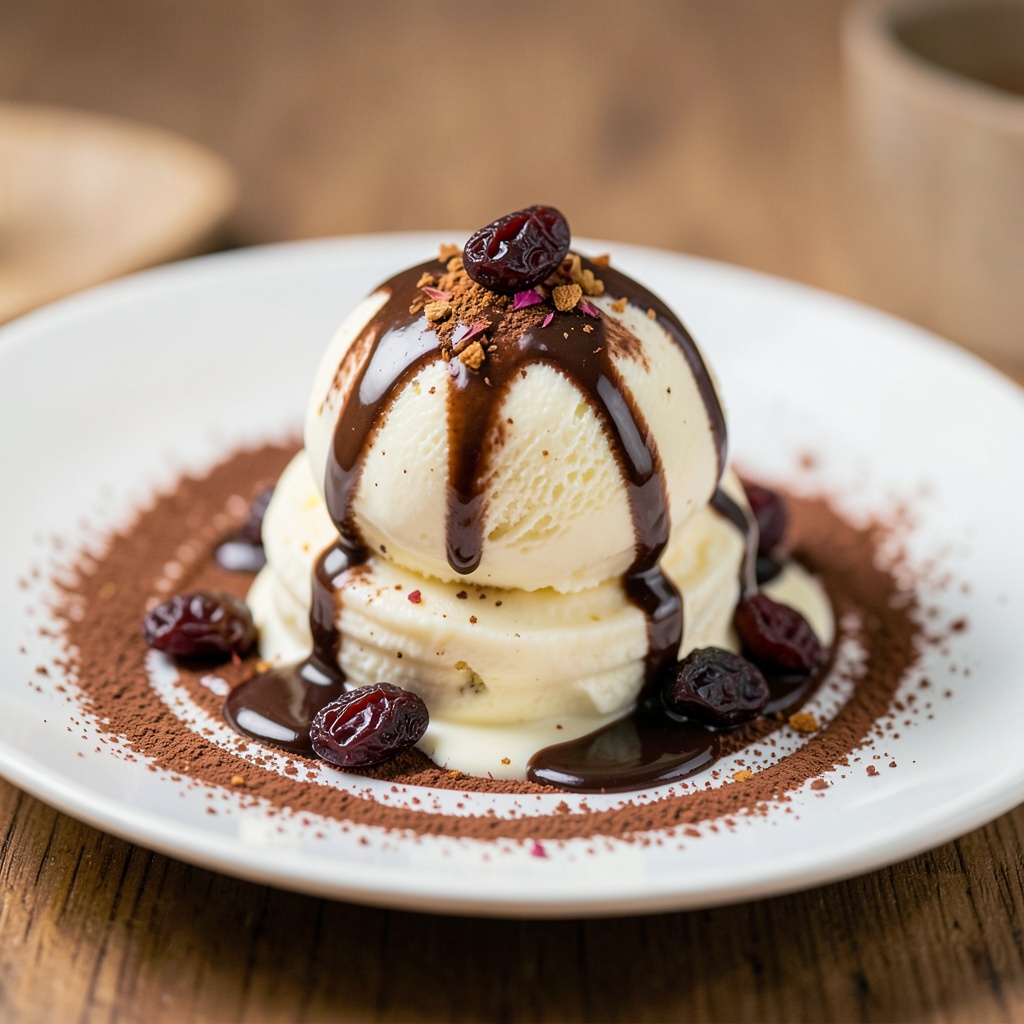 Banana Cream Cheese Cocoa Delight Ice Cream