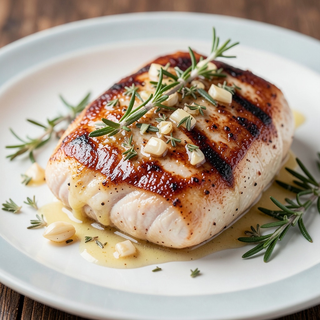 Garlic Butter Herb Chicken Breast