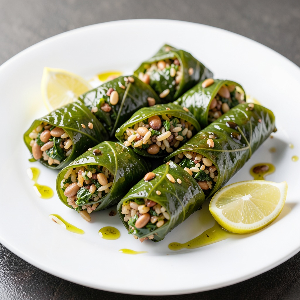 Dolmades (Stuffed Grape Leaves)