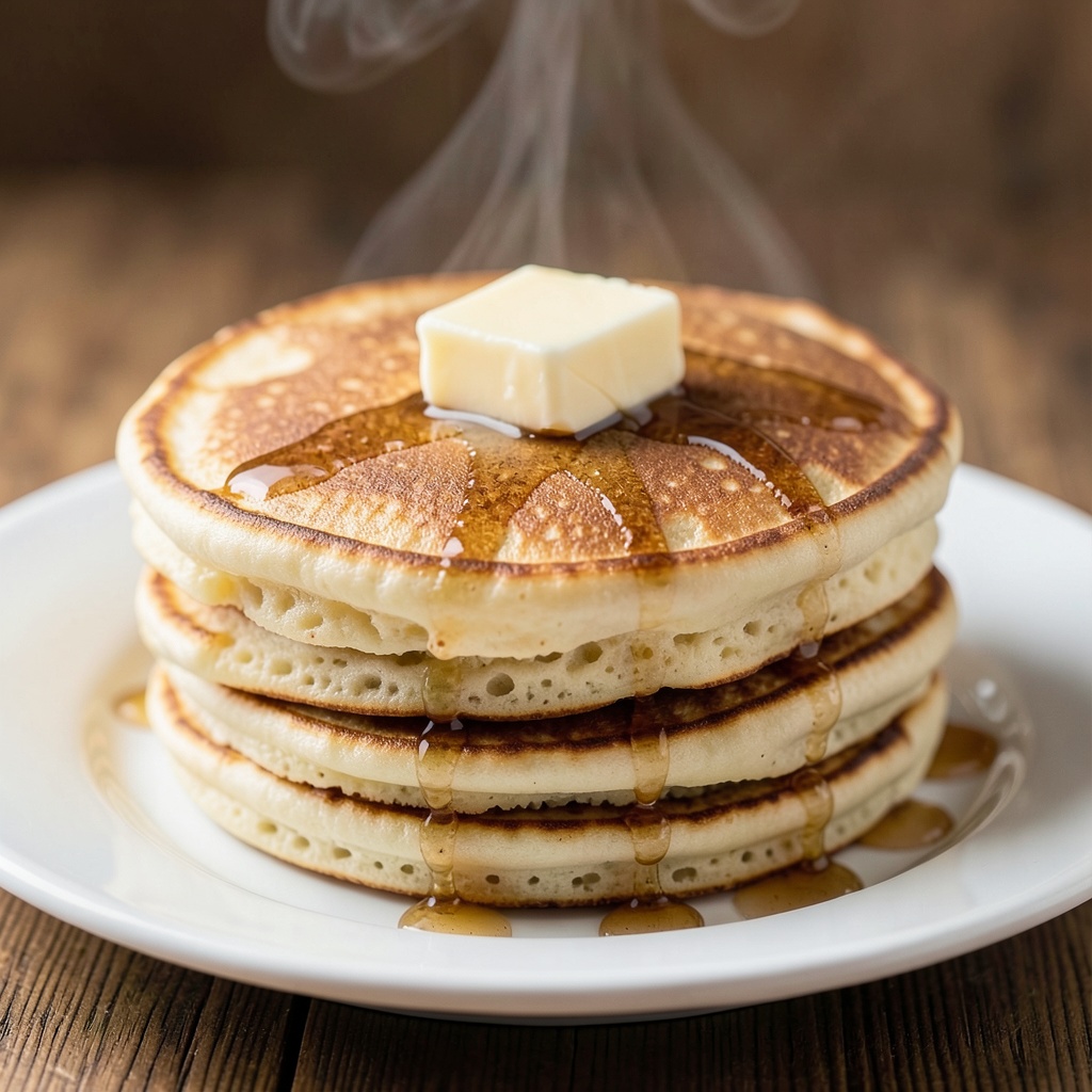 Simple Wheat Flour Pancakes