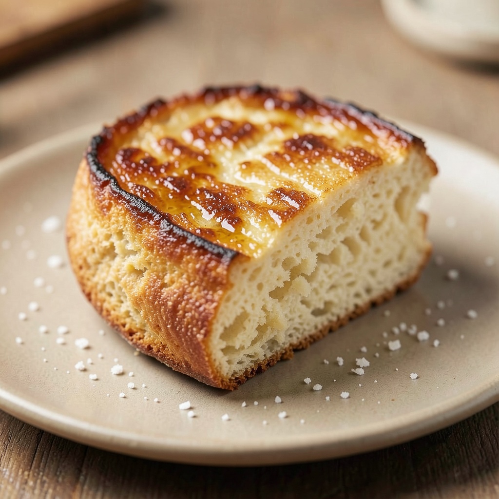 Simple Pan-Fried Wheat Flour Bread