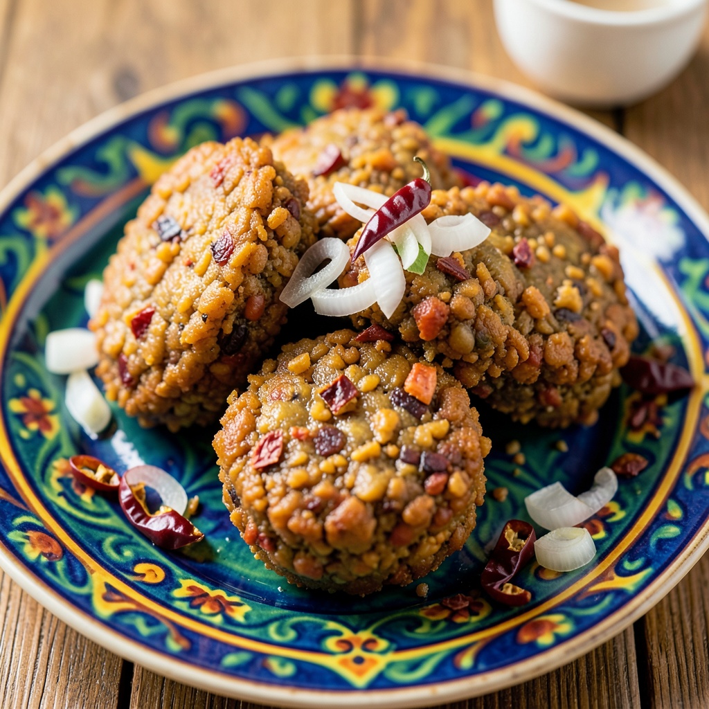 Akara with Crayfish and Seasoning