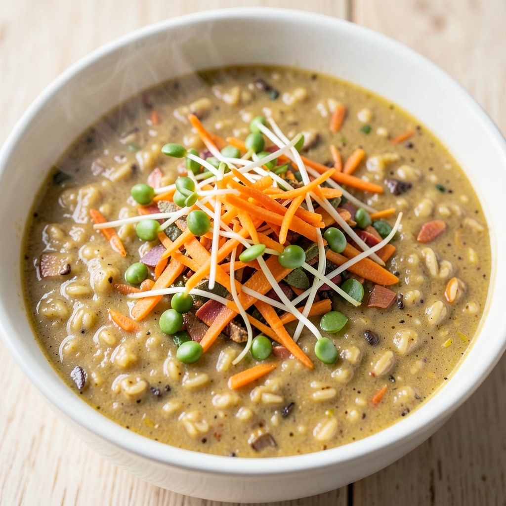 Instant Oats, Vegetable, and Sprout Soup Pack