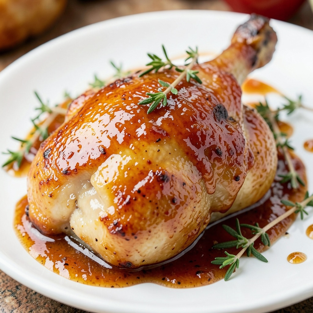 Savory Jam-Glazed Chicken Thigh