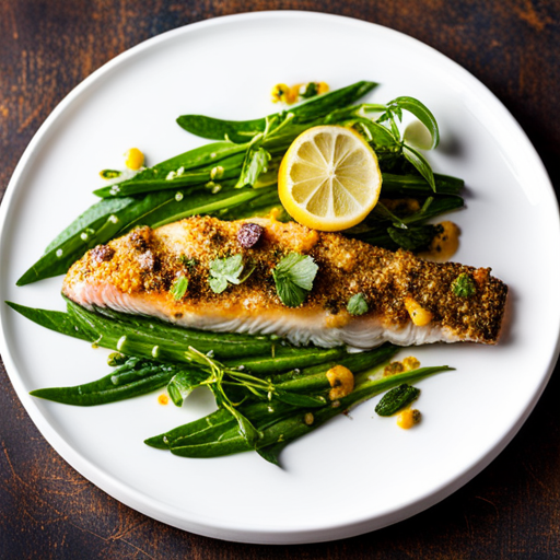 Herb-Crusted Trout Recipe | cookAIfood