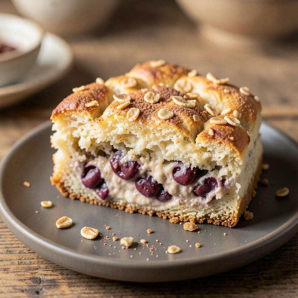 Healthy Chinese Red Bean Coffee Bread Pudding