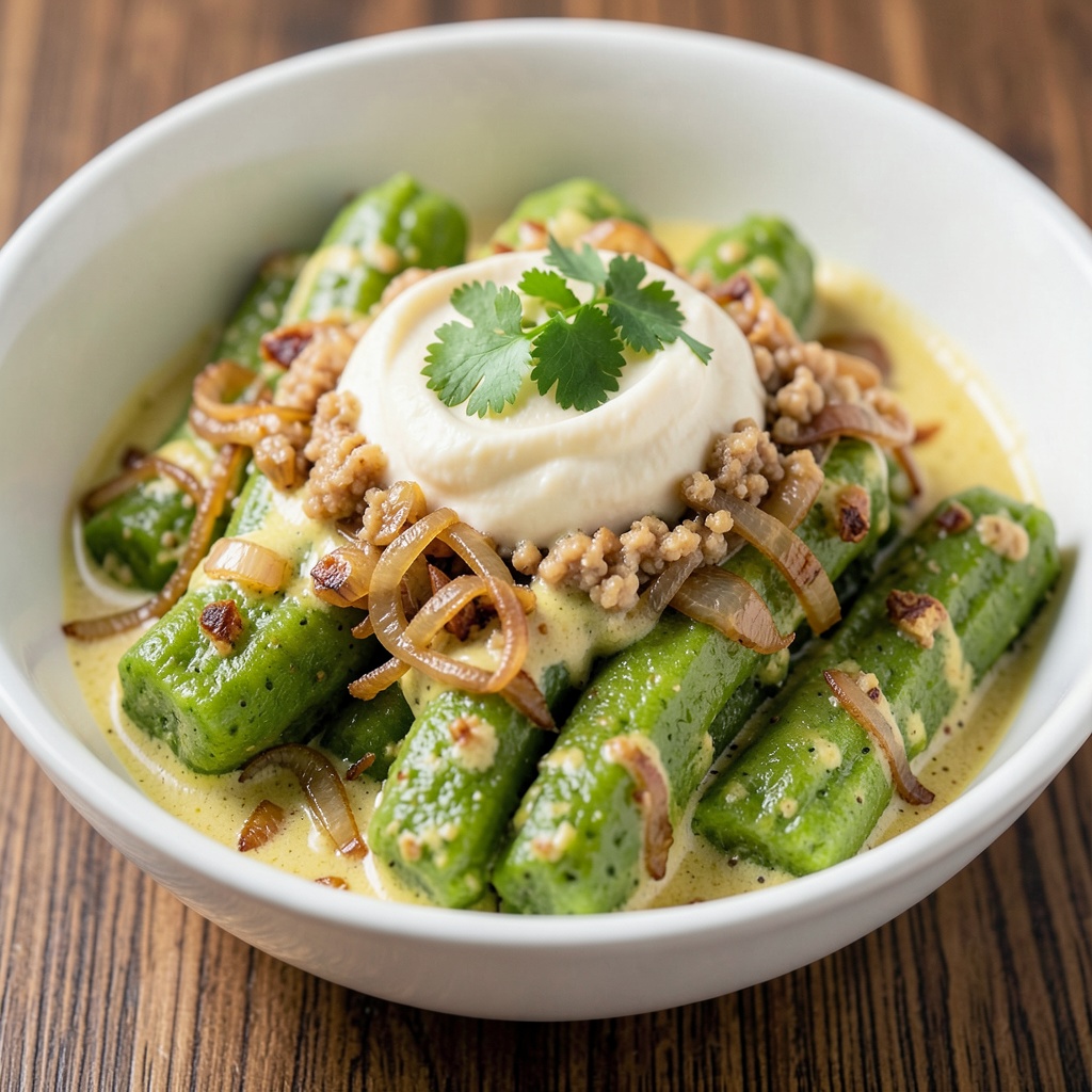 Curd and Cashew Ladyfinger Curry