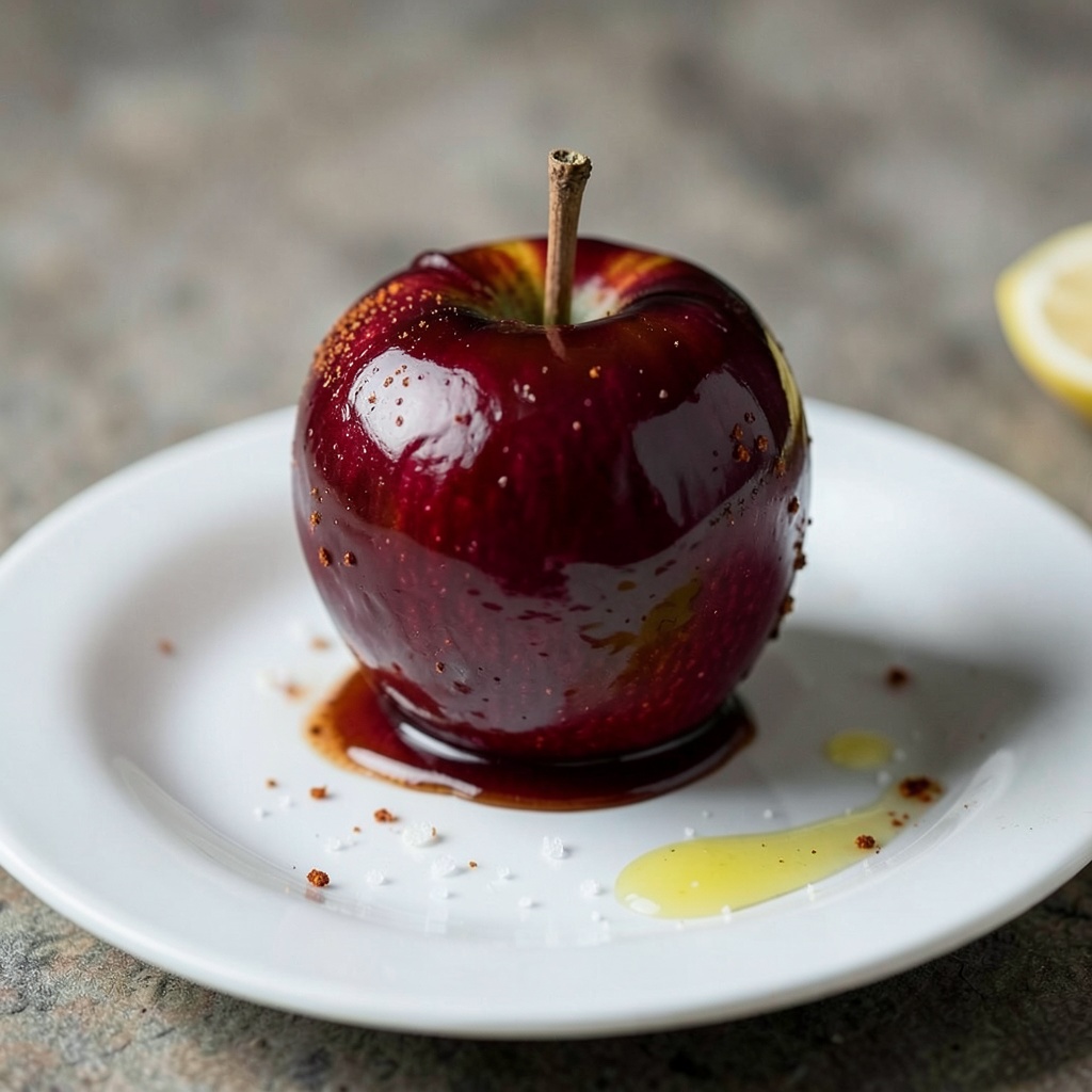 Poison Apple Caramel Dessert