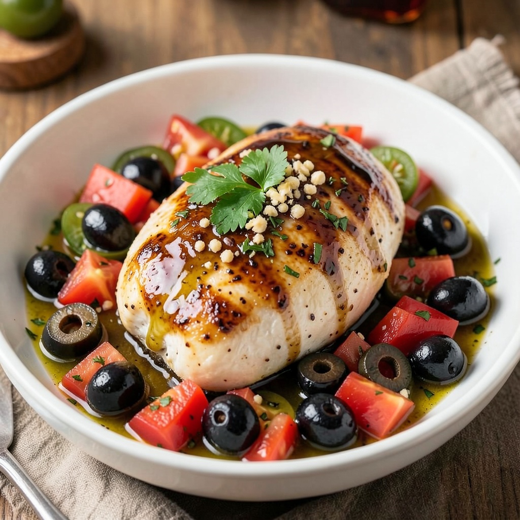 Mediterranean Olive Chicken