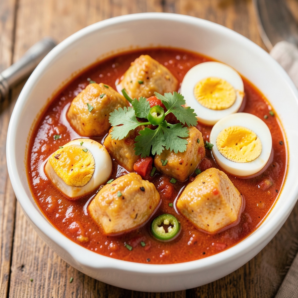 Classic Chicken Egg Curry