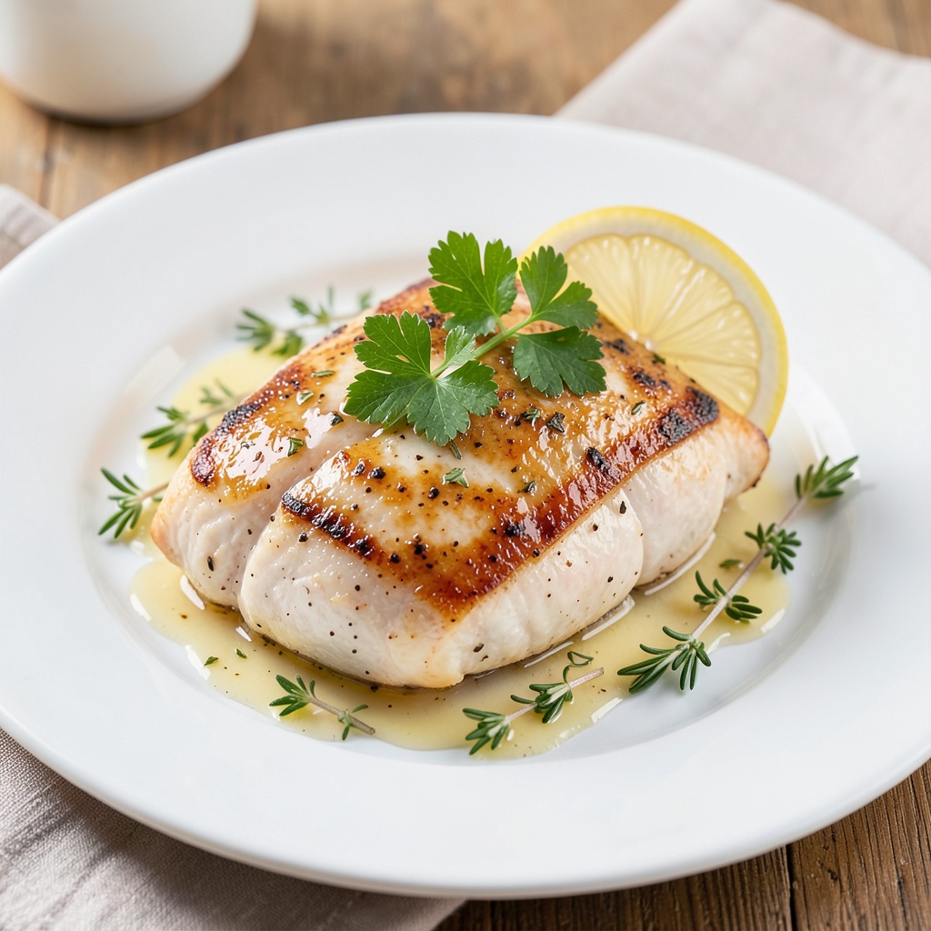 Lemon Herb Garlic Chicken Breast