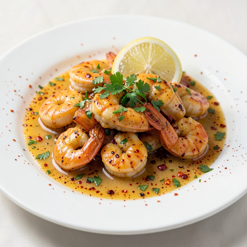 Spicy Garlic Butter Shrimp