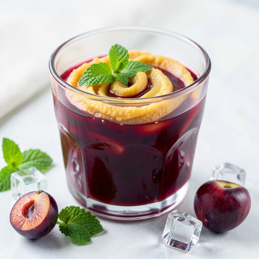 Golden Sweet Potato & Plum Refreshment