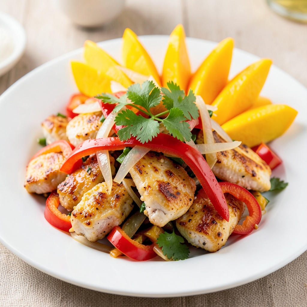 Mango Chicken Stir-Fry