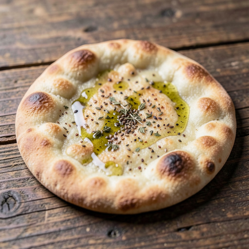 No-Bake Almond Flour Flatbread