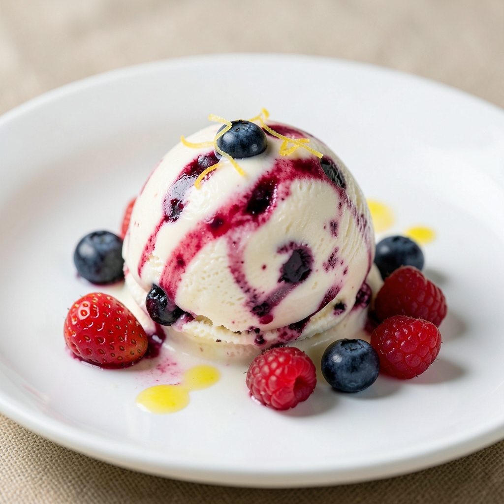 Mixed Berry Fruit Gelato