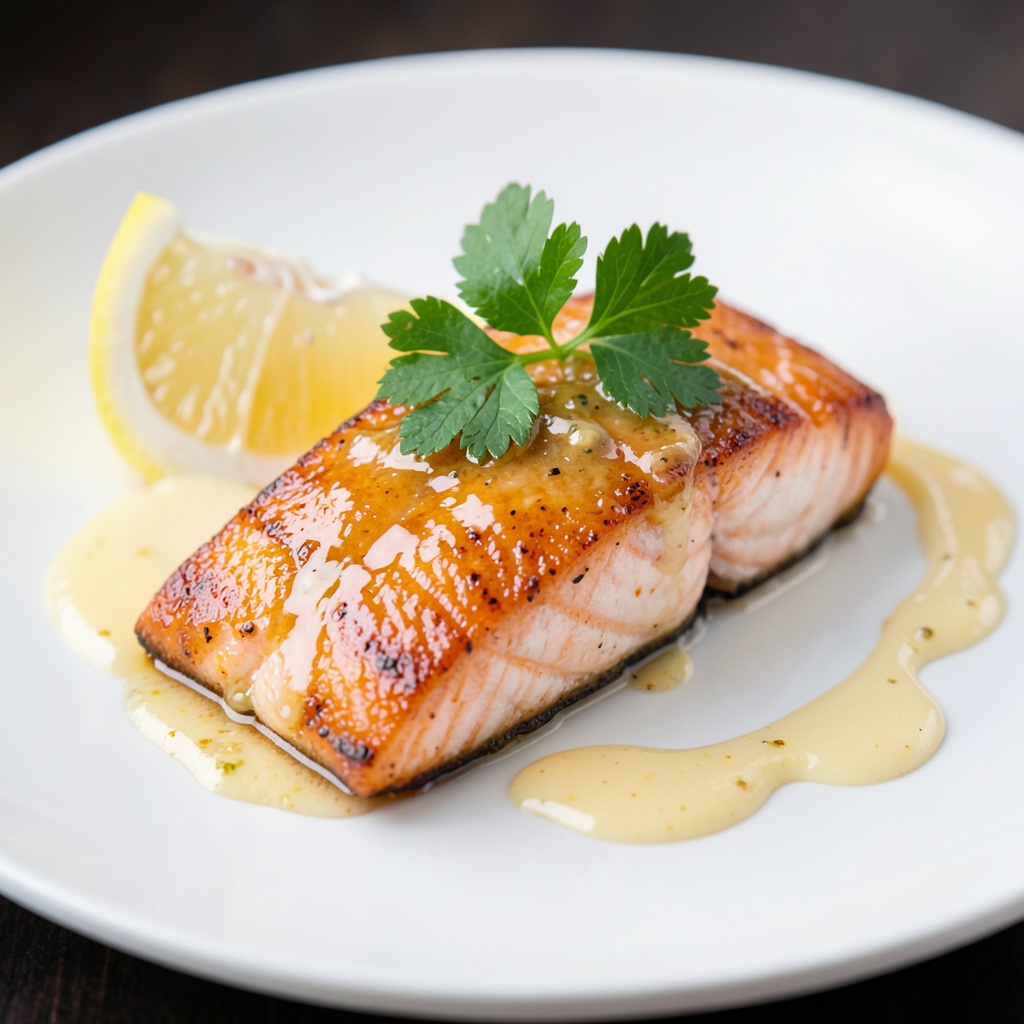 Lemon Garlic Butter Salmon