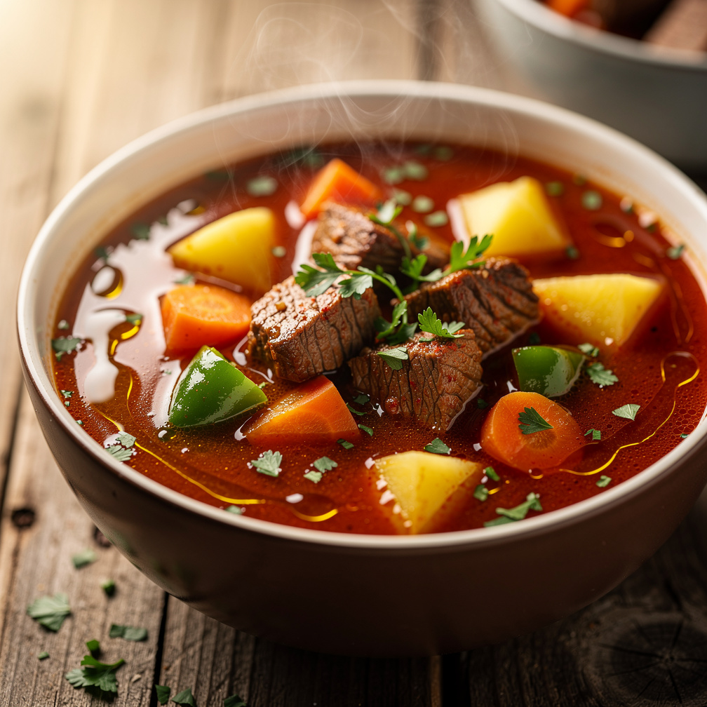 Hungarian Goulash Soup