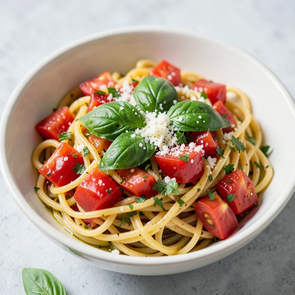 Rustic Tomato Basil Pasta