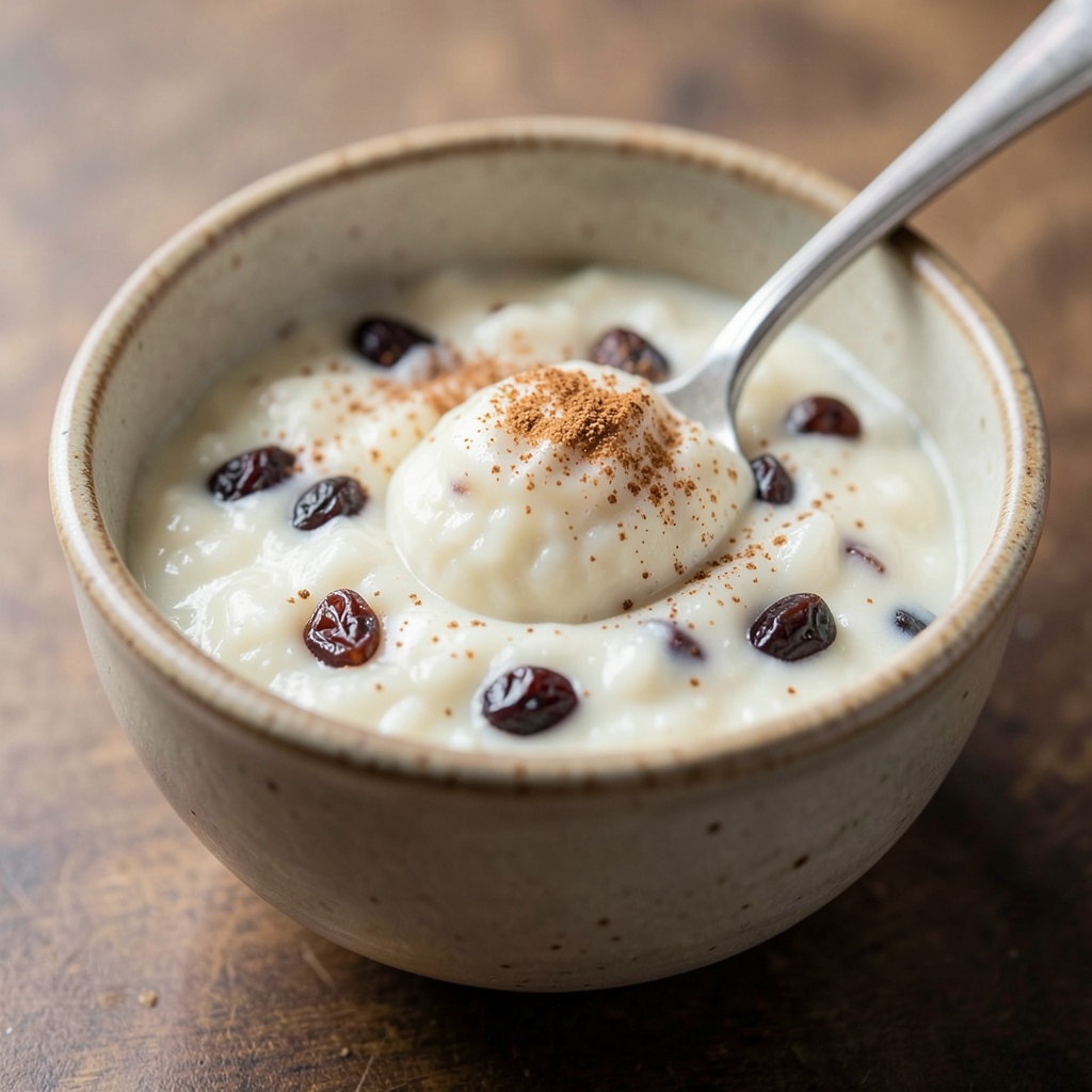 Creamy Homemade Rice Pudding
