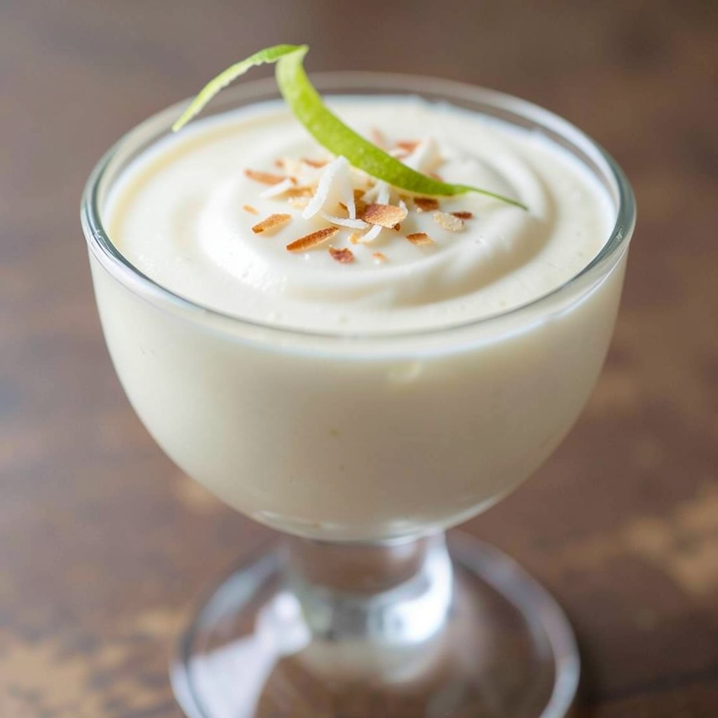 Creamy Coconut Lime Dessert