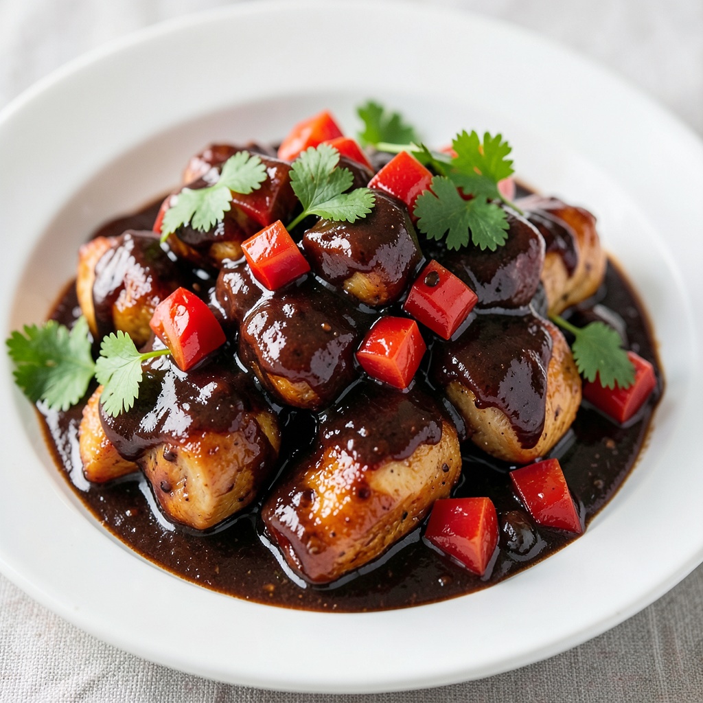 Chocolate Chili Chicken