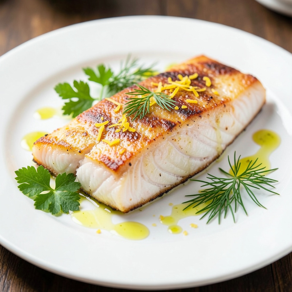 Lemon Herb Pan-Seared Fish