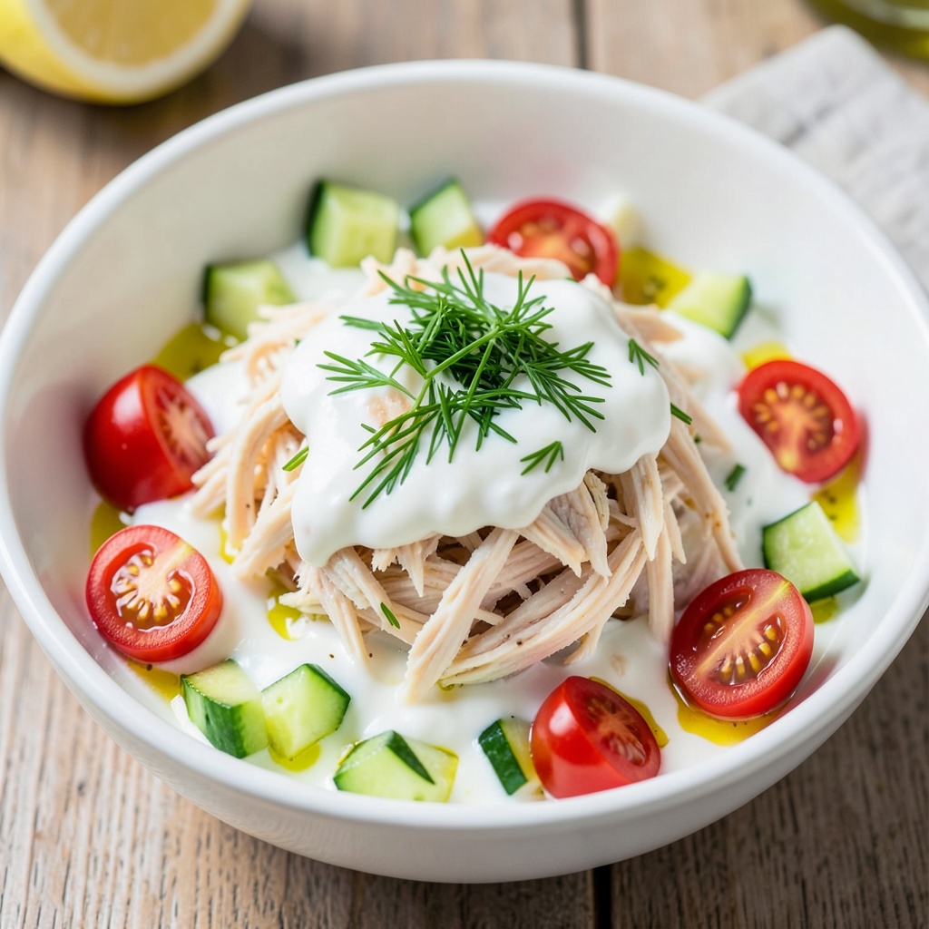 Creamy Yogurt Chicken Salad