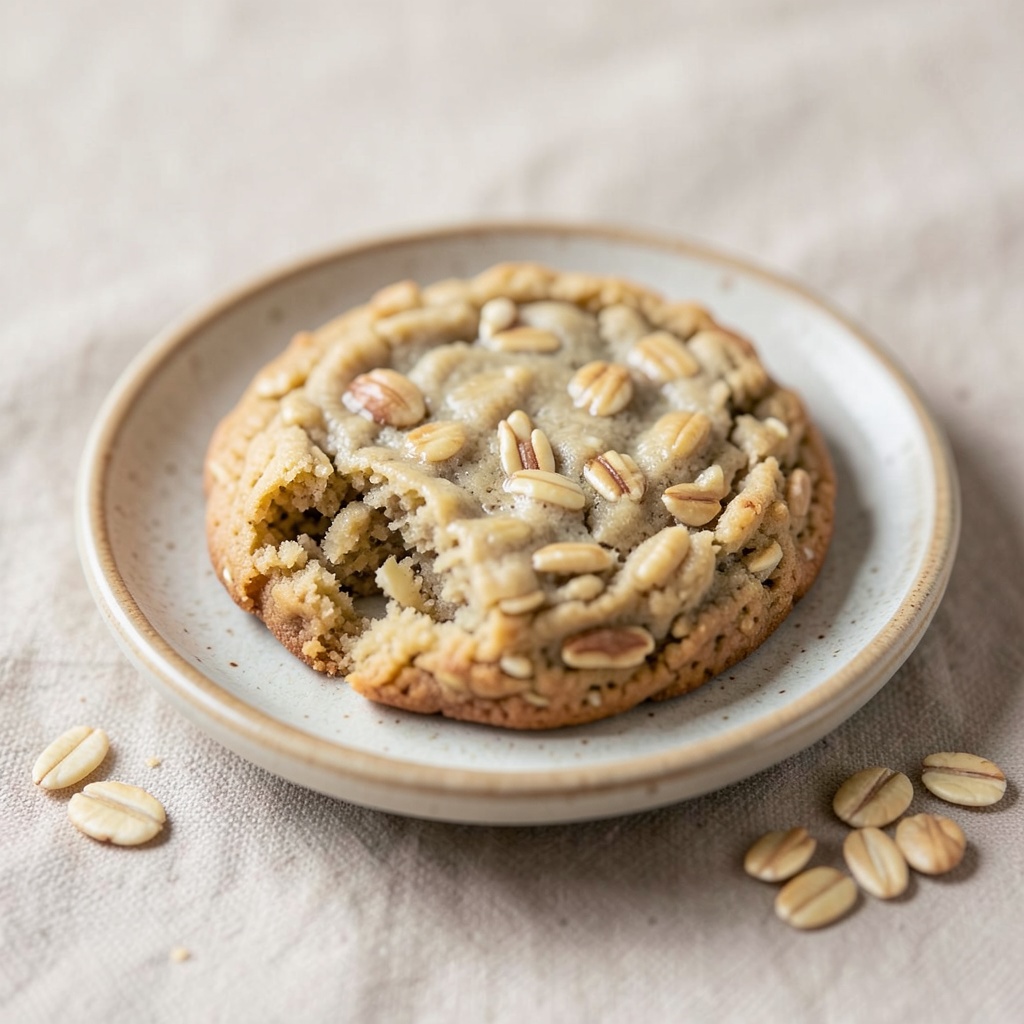 One-Banana Oatmeal Brown Sugar Cookie