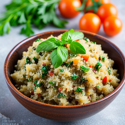 Herbed Quinoa Pilaf Recipe cookAIfood