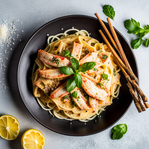 Crab Linguine Recipe | cookAIfood