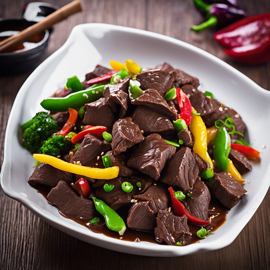 Chocolate Beef Stir Fry