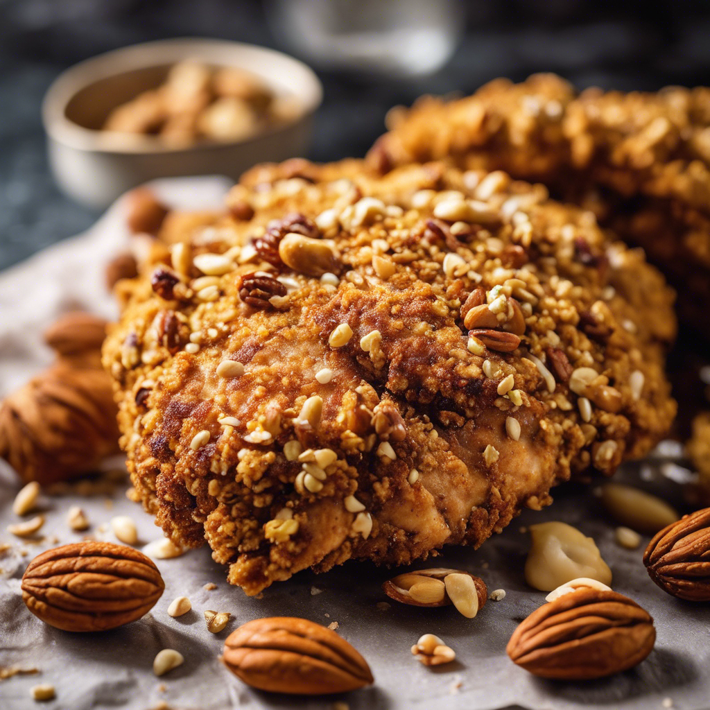 Nut-Crusted Chicken Recipe | cookAIfood