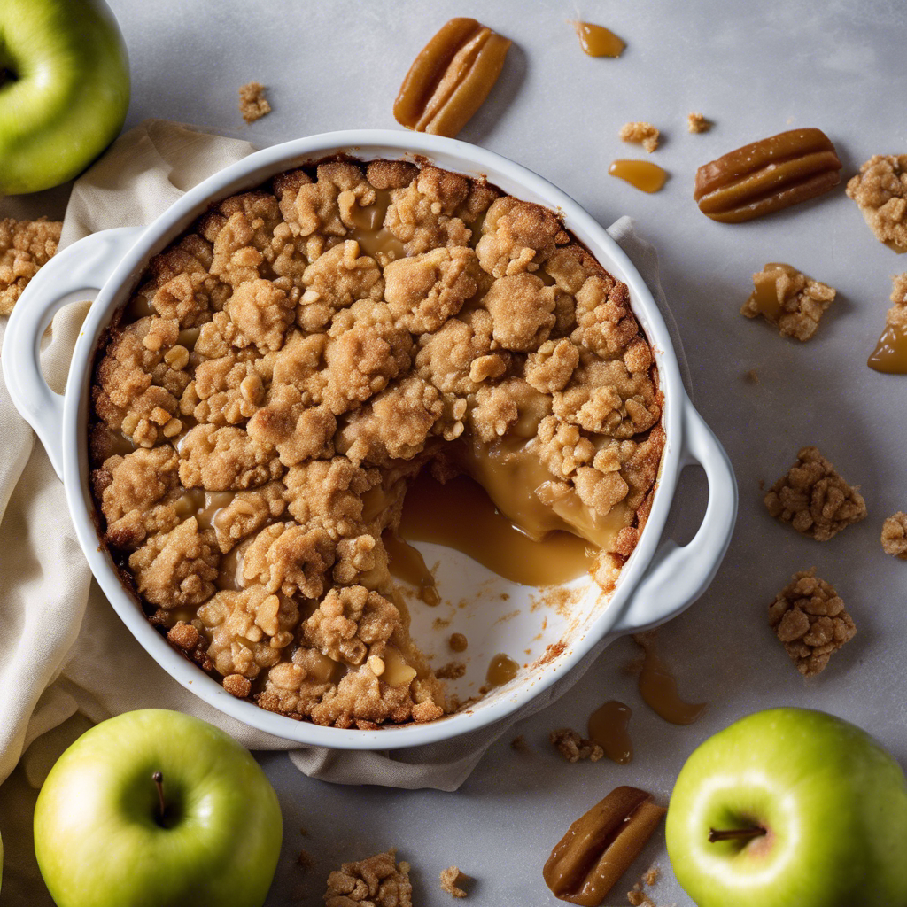 Caramel Apple Crumble