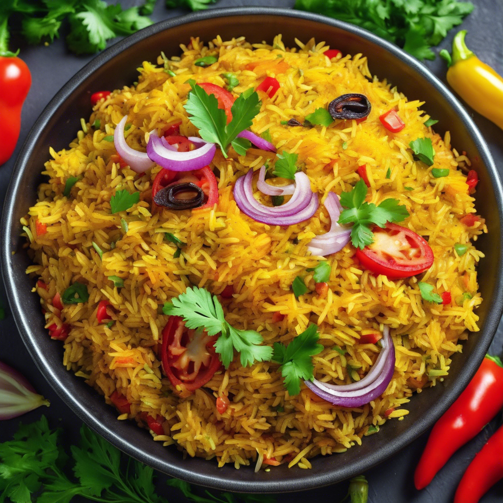 Spicy Vegetable Biryani