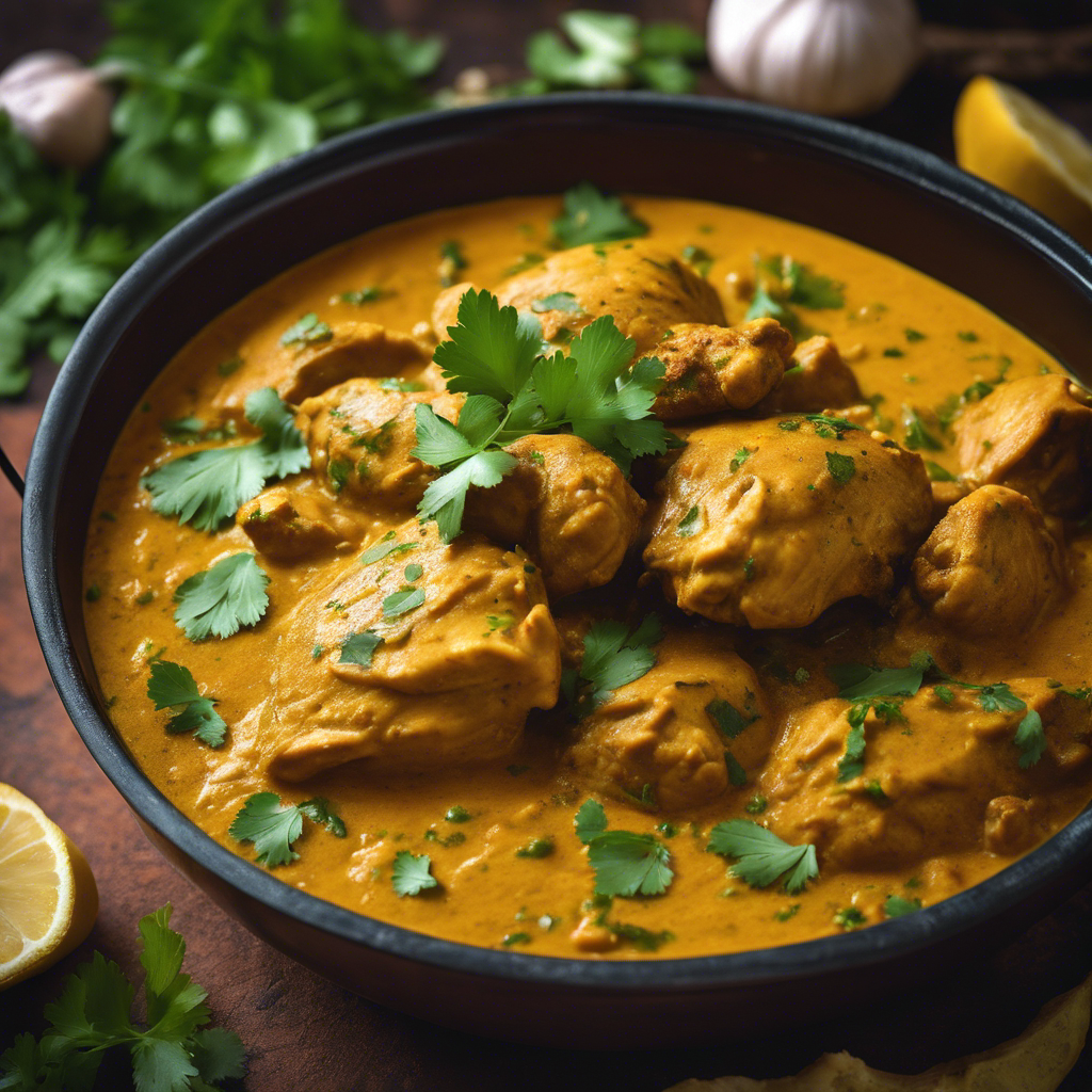 Indian Spiced Chicken Curry
