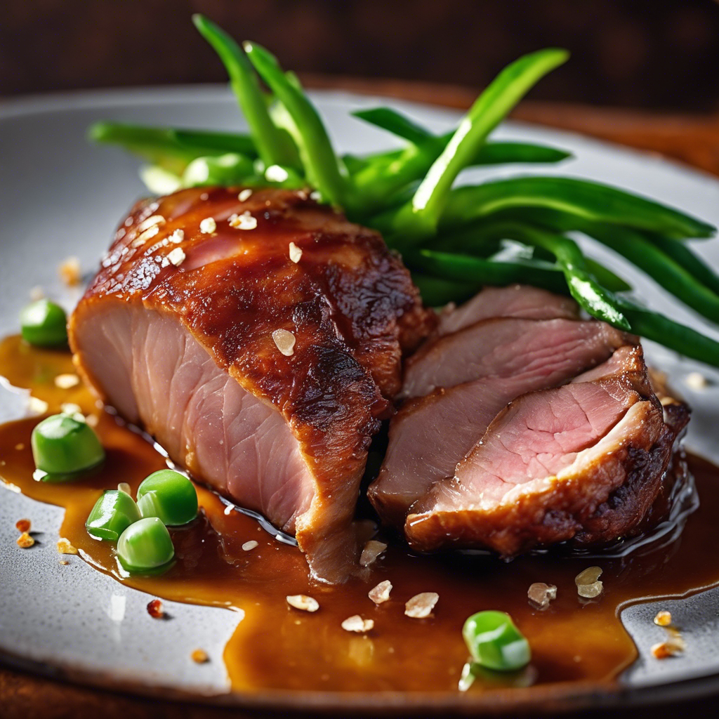 Crispy Duck Breast with Orange Glaze Recipe | cookAIfood