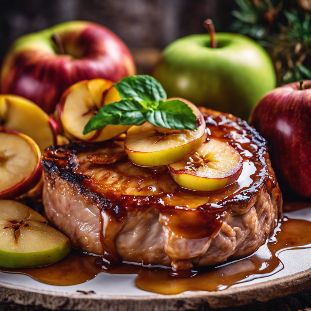 Apple Glazed Pork Chops