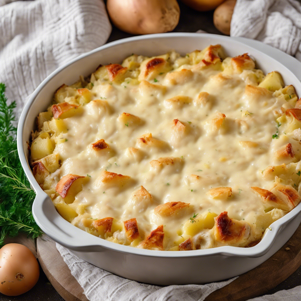 Creamy Turkey and Potato Casserole Recipe cookAIfood
