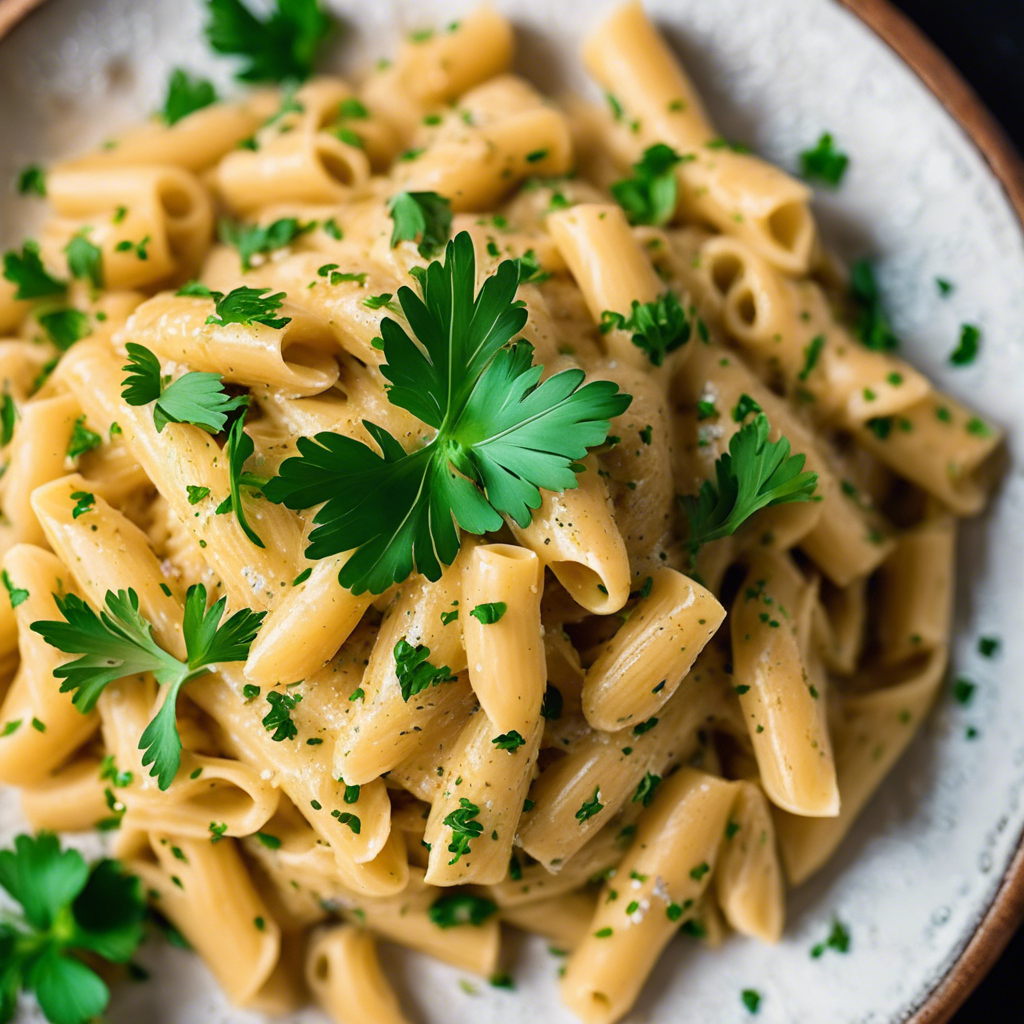 Creamy Garlic Pasta Recipe | cookAIfood