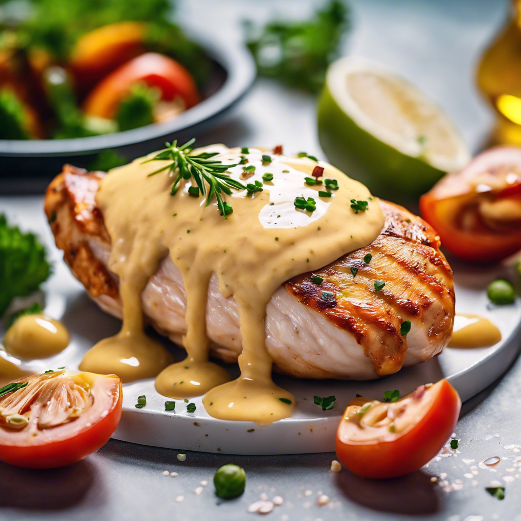Creamy Mayonnaise Chicken Recipe | cookAIfood