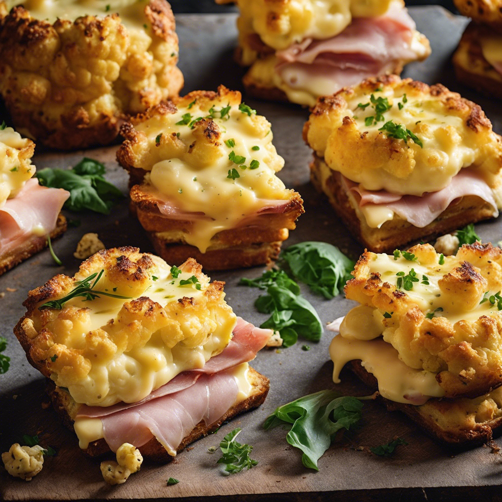 Cauliflower Croque Monsieur Bites Recipe CookAIfood cauliflower-croque-monsieur-bites-recipe-cookaifood