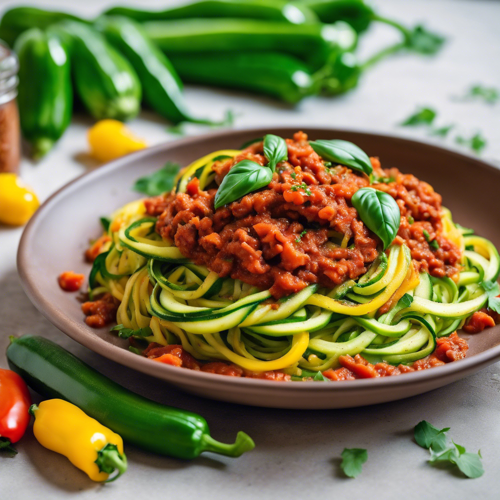 Zucchini Noodles With Turkey Bolognese Recipe CookAIfood zucchini-noodles-with-turkey-bolognese-recipe-cookaifood