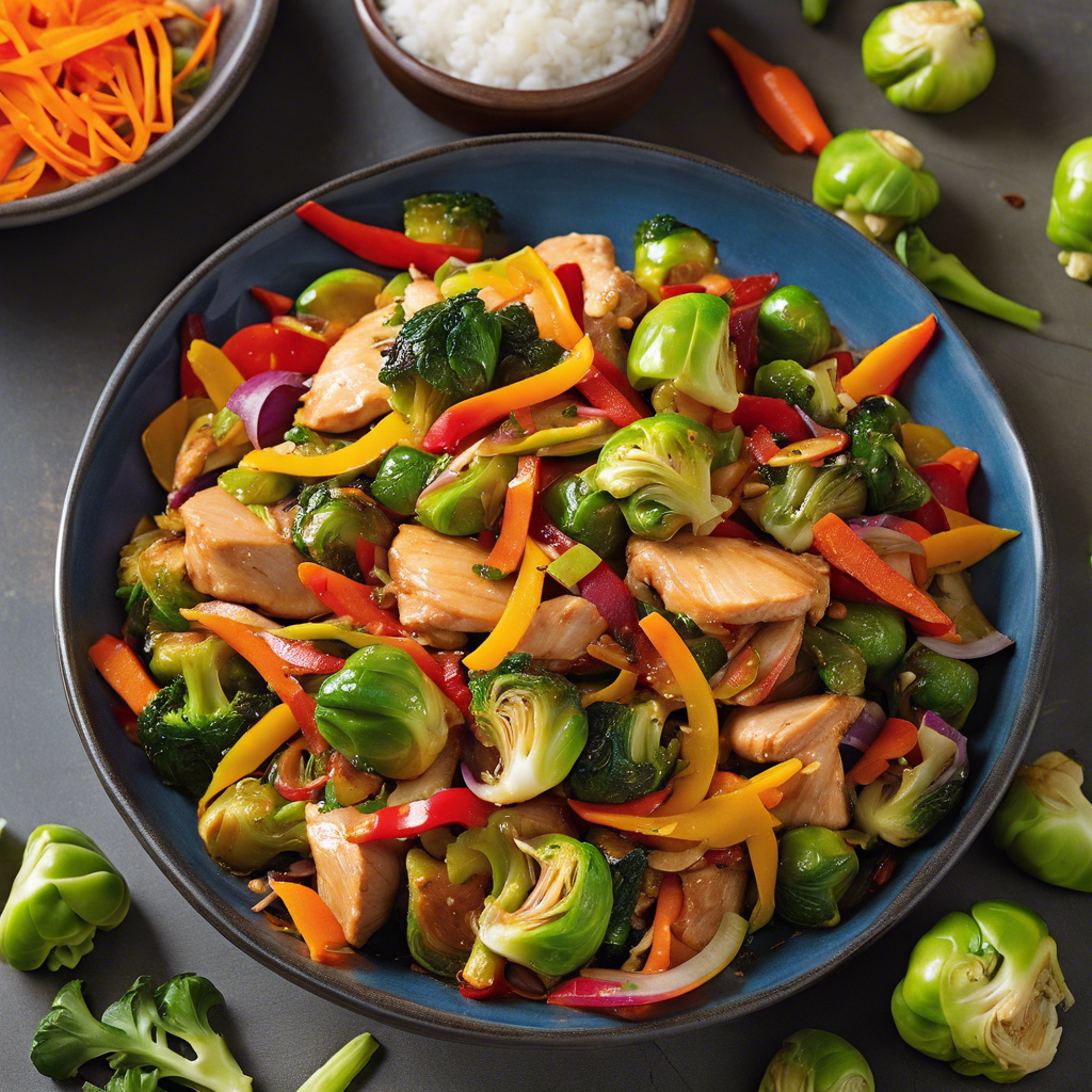 Asian-Inspired Chicken Stir-Fry Recipe | cookAIfood