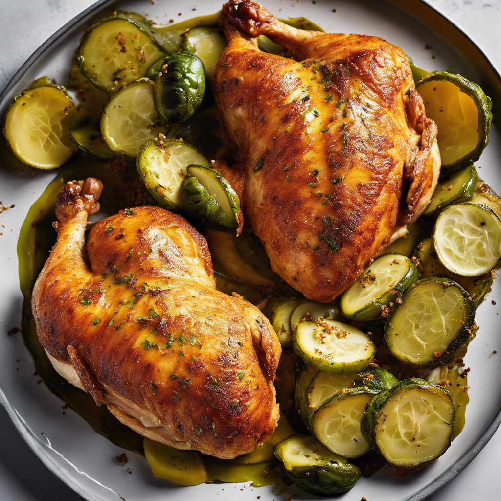 Crunchy Pickle-Stuffed Chicken