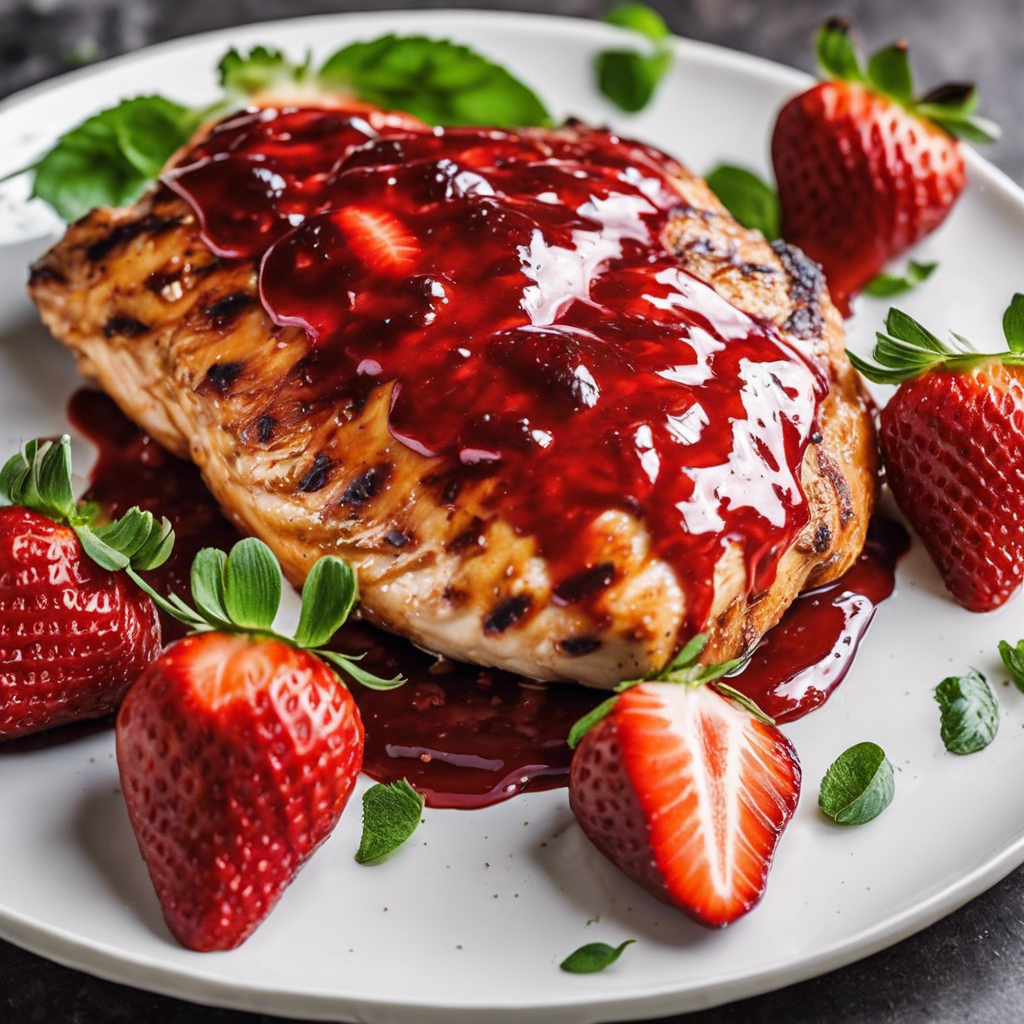Strawberry Glazed Chicken Recipe CookAIfood 3380 1 1715256377